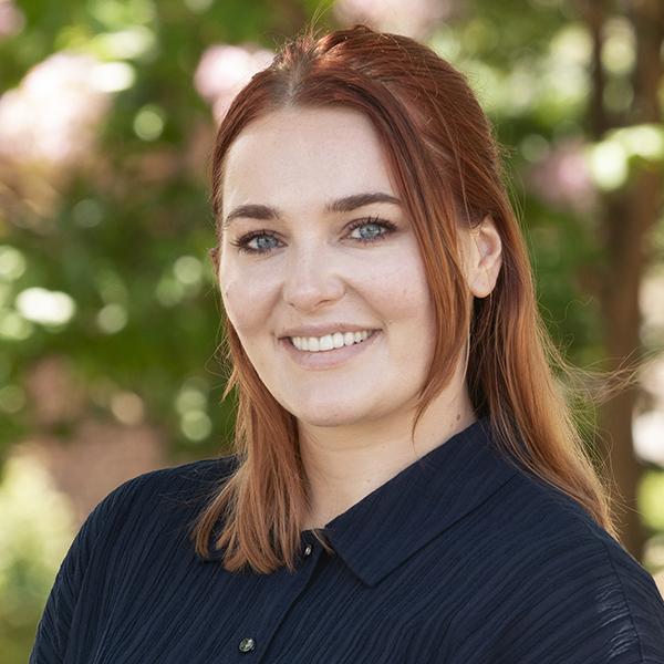 Portrait of Sarah E. Swanson, M.A. (she/her)